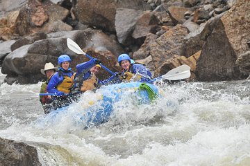 Numbers Half-Day Whitewater Rafting plus Mountaintop Zipline from Buena Vista