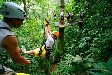 Adventure Combo Tour: Zipline and Tortuguero Canals