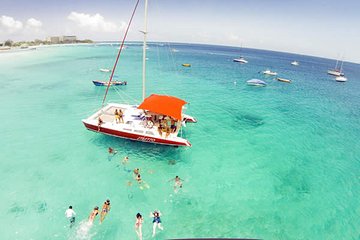 Barbados Catamaran Turtle Snorkel with Lunch and Open Bar