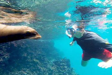 Full Day Santa Fe & " Playa escondida" snorkeling tour