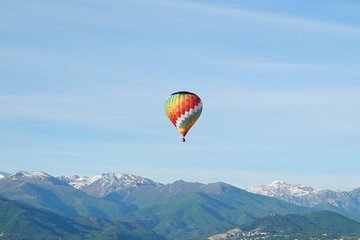 Hot Air Balloon Flight over Piedmont from Turin