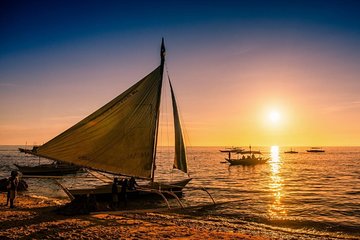 Boracay Paraw Sailing Sunset