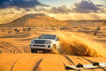 Dubai Red Dune Desert Safari: Camel Ride, Sandboarding & BBQ Options