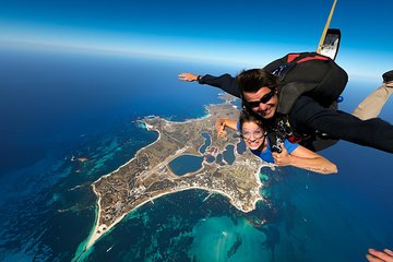 Rottnest Island Skydive Including Round Trip Ferry from Fremantle