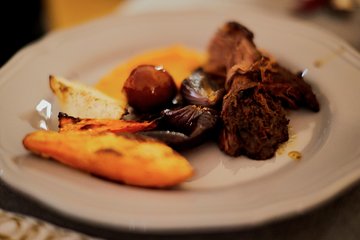 Dinner in local family