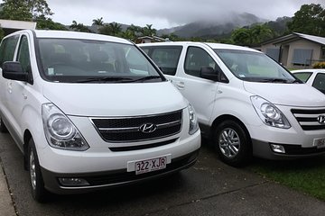 IMAX Private Transfer 7 Guests Cairns Airport to Palm Cove