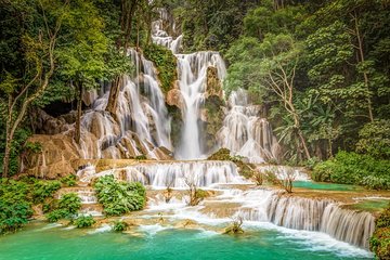 Luang Prabang City Tour & Kuang Si Waterfalls