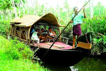 Half Day Village Backwater Eco Country Boat Cruise :Group Tour from Fort Cochin