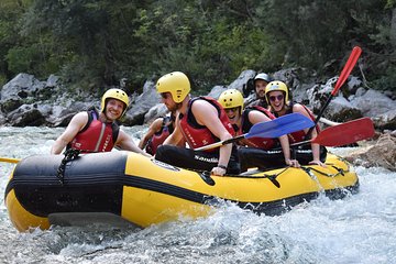 Rafting on Soca River