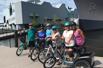 Electric Bike Rental Downtown Norfolk (self guided tour)