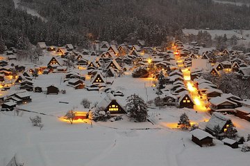 Shirakawago Tour: English Speaking Driver Only(Kanazawa DEP.)