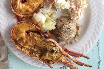 Dickinson bay beach bar