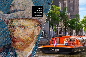 Van Gogh Museum Amsterdam & 1-Hour Canal Cruise