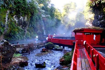 Geometric Hot Springs from Pucon