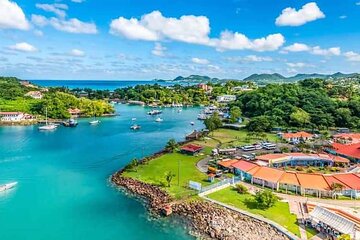 Land and Sea Tour in St. Lucia