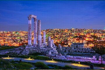 Private Full Day Jerash and Amman City Sightseeing Tour from Dead Sea