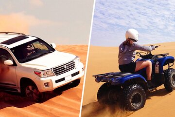 Dubai Red Dune Safari with Quad Bike, Sandboard & Camel Ride