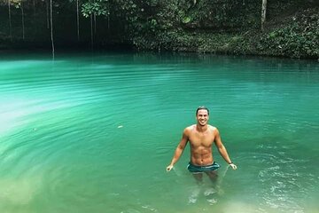 Blue Hole and Dunn’s River Falls Tour with Lunch and Cocktails at Reggae Hill