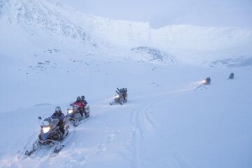 Snowmobiling, Tromsø Ice Domes guided tour, and Reindeer visit
