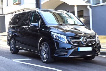 Private Transfer: Disneyland to Paris Airport CDG by Luxury Van