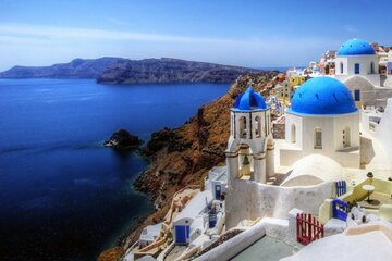 Full Day Cruise to Santorini Island from Paros
