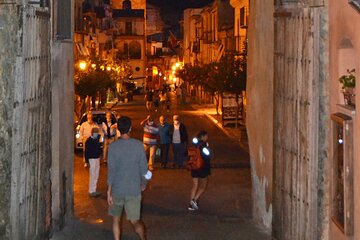 I Briganti by night by jeep