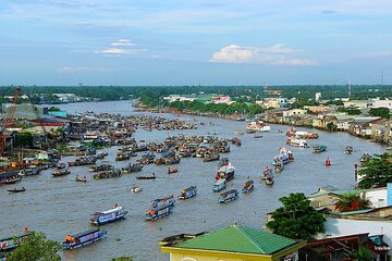 Cai Rang Floating market tour-Amazing Can Tho 
