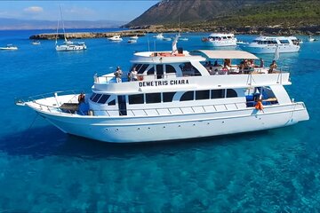 Demetris Chara BBQ Boat. Blue Lagoon boat trips with BBQ