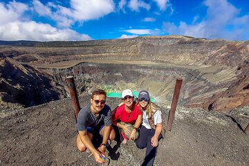 Santa Ana Volcano Tour Adventure Early Hike + Coatepeque Lake visit and swim