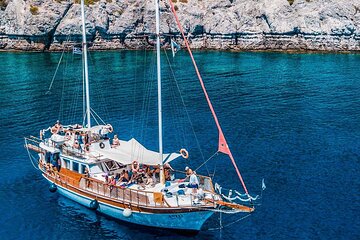 Rhodes Day Cruise (with lunch, snacks & unlimited drinks) 6Hours
