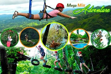 Mega Mix Adventure and Zipline Tour