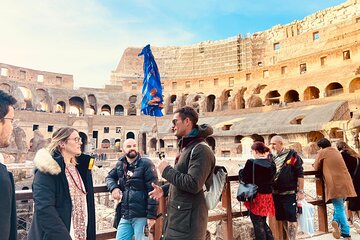 Colosseum with Arena Access and Ancient Rome Small Group Tour