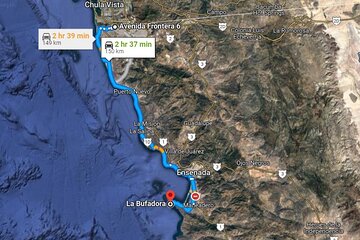 Baja Mexico one day regional tour