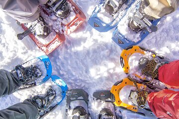 Snowshoe hiking in Chamonix, a Winter Wonderland