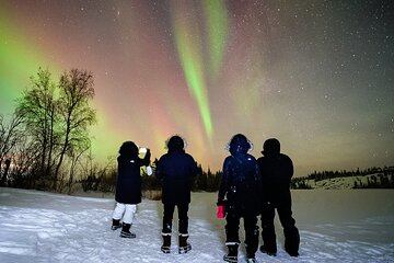 Yellowknife 2 Nights Aurora Hunting and Viewing in Lakeview Cabin