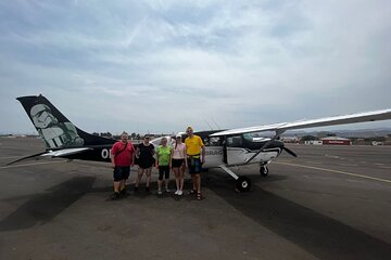 Overflight Nasca Lines and land tour to Cahuachi