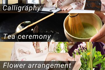 Three Japanese cultures experience in one day with simple kimono