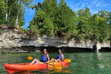 Whitefish Dunes State Park & Cave Point Kayak Tour