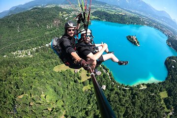 Lake Bled Tandem Paragliding
