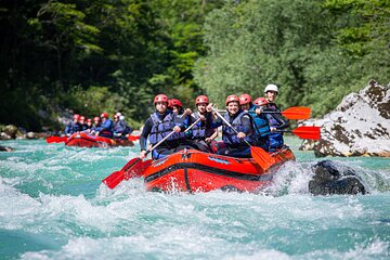 RAFTING on Soca River, Bovec, Slovenia