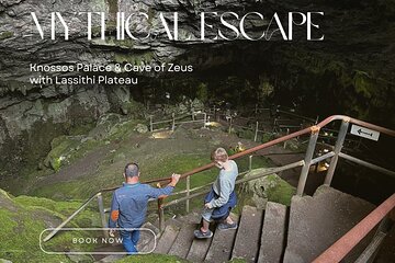 Mythical Escape: Zeus Cave & Knossos Palace with Lassithi Plateau from Elounda