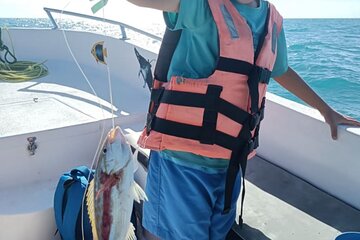 Holbox Full Day Tour fishing in Cabo Catoche and Punta Mosquito