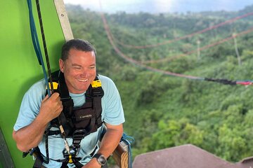 Giant Canyon Swing in Vanuatu
