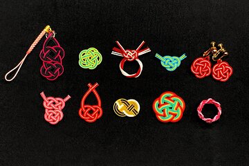 Mizuhiki Crafting in Asakusa Tokyo