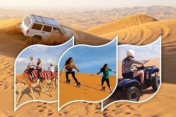 Doha : Private Half Day Desert Safari | Camel Riding | Falcons | Sand Surfing