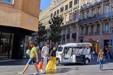 Private tour of Toulouse in an electric Tuk Tuk