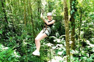 16 Lines Zipline & Cave Tour From Coral coast Hotels with Lunch 