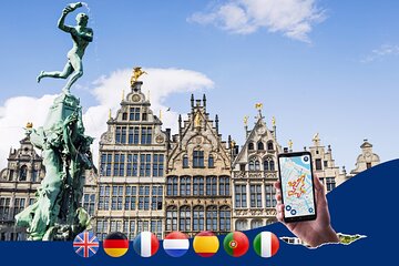 Antwerp: Walking Tour with Audio Guide on App