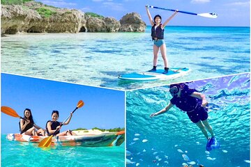 [Okinawa Miyako] [1 day] Superb view beach SUP / Canoe & tropical Snorkeling !!