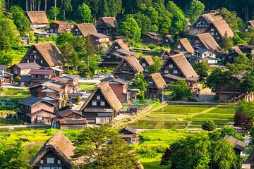 Nagoya to Hida Takayama & Shirakawago World Heritage Day Tour